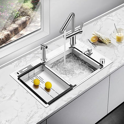 practicalWs Marble Paper Granite Gray/White Roll Kitchen Countertop Cabinet - Image 3