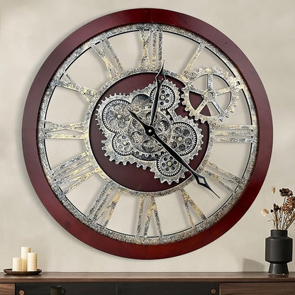 HOIBAI Large Wall Clock, 18 Inch Wall Clocks by HOIBAI