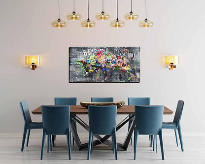 SIXTTART Highland Cow Wall-Art For Living Room Large Size - Image 4
