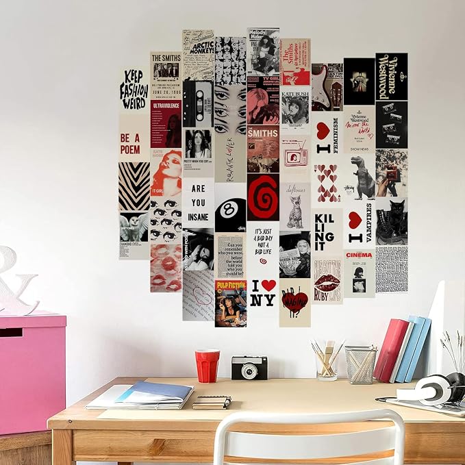 KBKBART 50Pcs Downtown Girl Room Decor, Y2k Wall Art Prints - Image 4