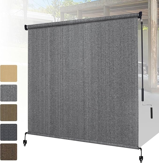Shade&Beyond Outdoor Roller Shades by ShadeBeyond