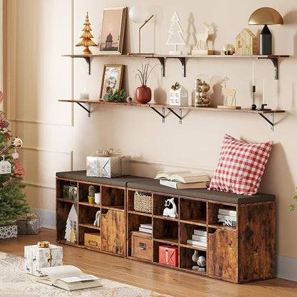 DINZI LVJ Long Wall Shelves, 47.3Inch Floating Shelves Set of 2, Extra Large - Image 2
