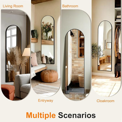TRAHOME Arched Full Length Mirror, - Image 6