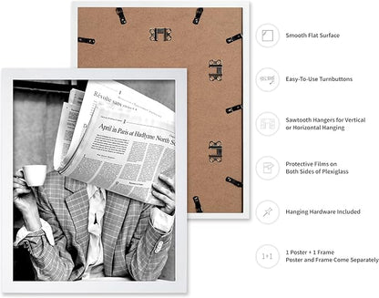 Poster Master Woman Reading Newspaper - Image 2