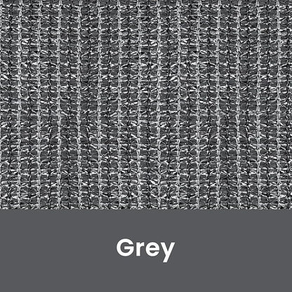 6'W x 8'H Gray Patio Shades Roll up Outdoor Roller Shade Crank Wand Blind - Image 9