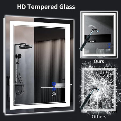 36"x36" LED Bathroom Mirror - Image 6