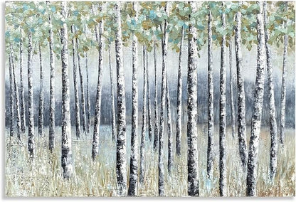 Yihui Arts Aspen Tree Paintings - Image 3