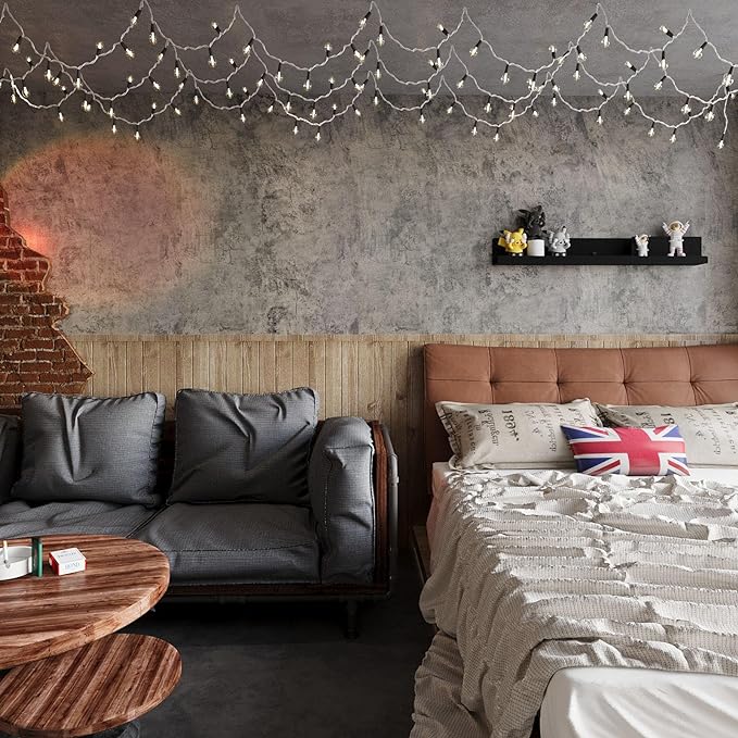 BAYYA Cement Grey Contact Paper Concrete Peel and Stick Wallpaper Industrial - Image 5