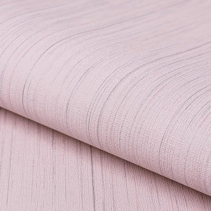 Pink Grasscloth Peel and Stick Wallpaper Texture Contact Paper A Set of 15.7" X - Image 5