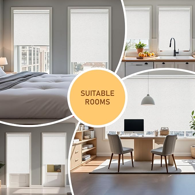 Cordless Roller Shades Blackout Blinds - Image 8