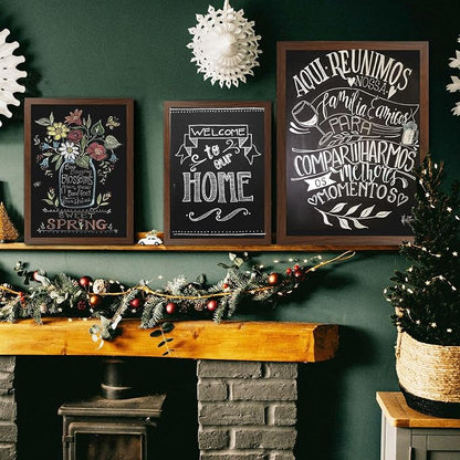 4 THOUGHT Chalk Board 24" x 36", Magnetic Large Chalkboard - Image 8