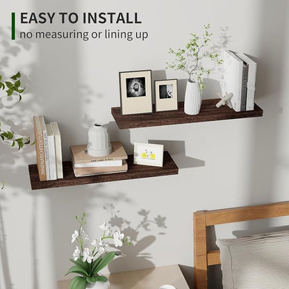 Marsmiles Wood Floating Shelves - Image 4