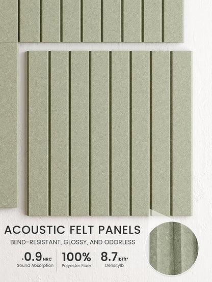 Bumusty Large Cork Board Alternative-48 x 36" Felt Bulletin Board Tiles - Image 3