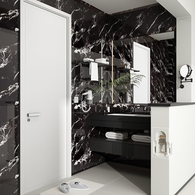 Haimin Wall Panels Peel and Stick 20 Pieces 23.6x11.8in Lightweight Backsplash - Image 6