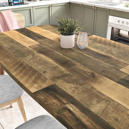WESTICK Brown Wood Contact Paper Peel and Stick Countertops Waterproof Wood - Image 4