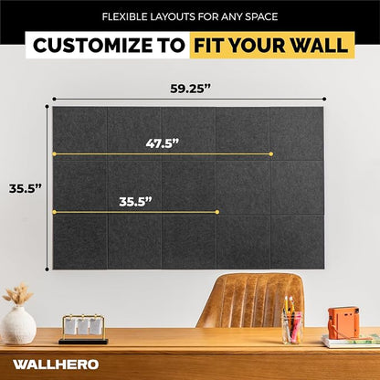 WALLHERO Cork Boards for Office, Dart Board Wall Protector, Cork Board - Image 4