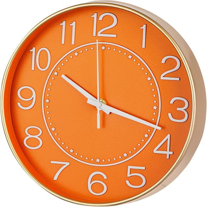 HZDHCLH Small Wall Clocks Battery Operated, Quartz Movement, Silent Non Ticking - Image 2