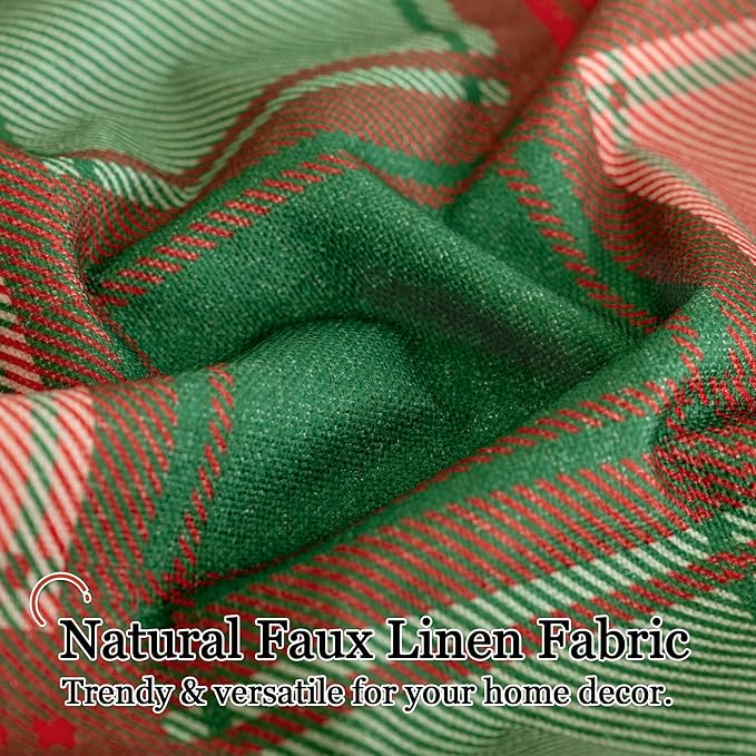 Lajode Plaid Curtains for Living Room - Image 4
