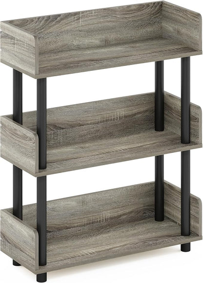 Furinno TURN-N-TUBE Display Shelf, 3-Tier Storage Shelves - Image 5