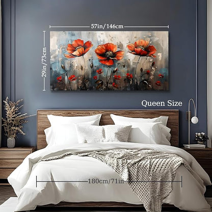 SERIMINO Large Wall Art for Living Room, Nature Floral Botanical Wall Art - Image 3