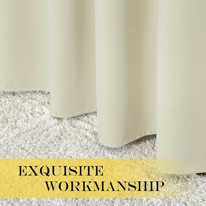 NICETOWN Blackout Drapery Curtain Panel 90 inches Long - Image 5