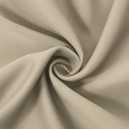 LEMOMO Blackout Curtains 52 x 45 inch/Beige Curtains Set of 2 Panels/Thermal - Image 5