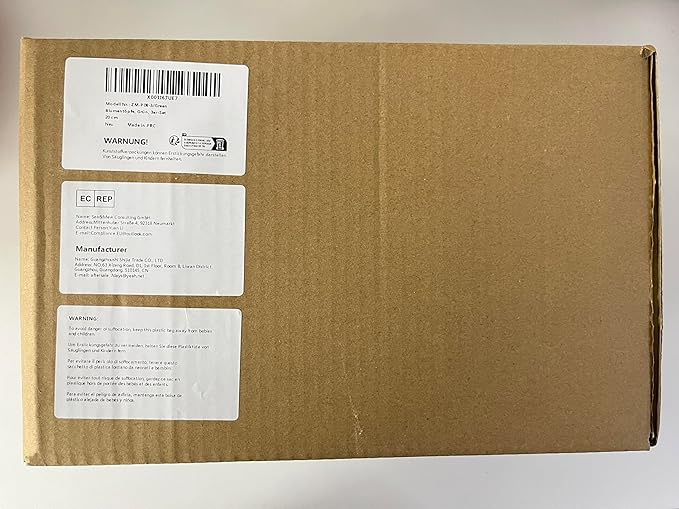 ZMTECH Plant Pots, Set of 3 8'' Self Watering Plastic Planter with Drainage Hole and Saucer, Modern Decorative Flower Pot for Indoor Outdoor House Plants, Succulents, Flowers - Green