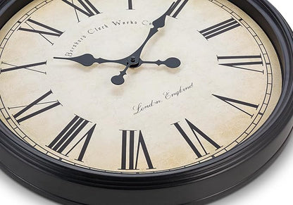 Bernhard Products Large Decorative Wall Clock 20 Inch Silent Non Ticking - Image 3