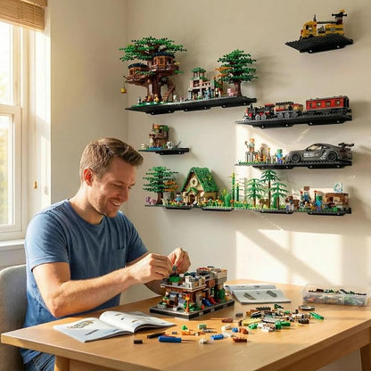 LRANFOW 6 Pack Wall Display Shelf - Image 6