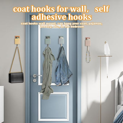 6Pcs Cute Creative Cat Coat Hook - Image 6
