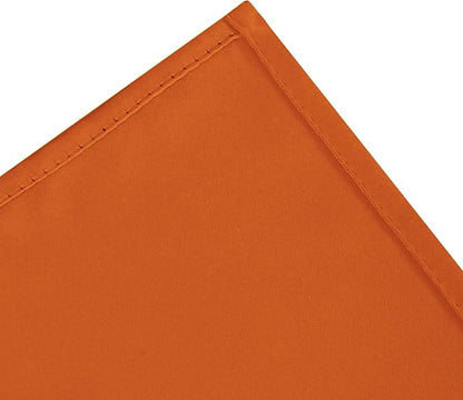 LEMOMO Blackout Curtains 66 x 95 inch/Orange Curtains Set of 2 Panels/Thermal - Image 8