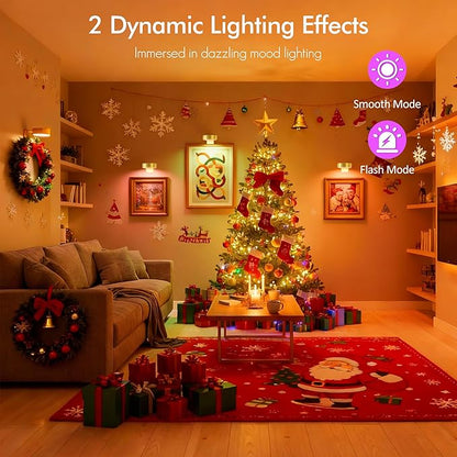 3-Pack Picture Lights for Wall, 13 RGB Color Changing Led Art Display Light - Image 4