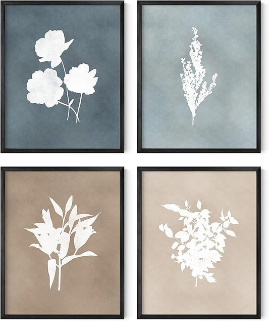 HAUS AND HUES Floral Wall Art by HausandHuesArtPrints