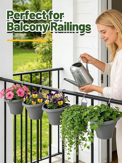 MADHOLLY 6Pcs Vertical Hanging Planters - Image 4