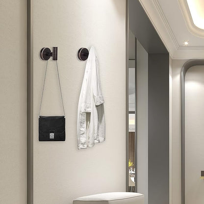 8 Pcs Bathroom Robe Towel Hooks Coat Wall Hook Stainless Steel Heavy Duty Door - Image 6