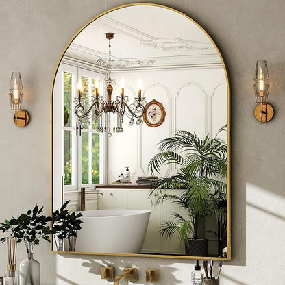 HARRITPURE Arched Bathroom Mirror by HARRITPUREHome