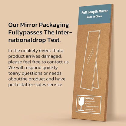 Full Length Mirror with Lights, Full Body Dressing Standing Mirrors with - Image 7