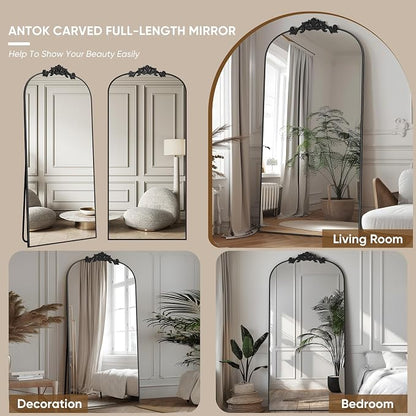 Antok Arched Full Length Mirror, Full Body Mirrors - Image 6