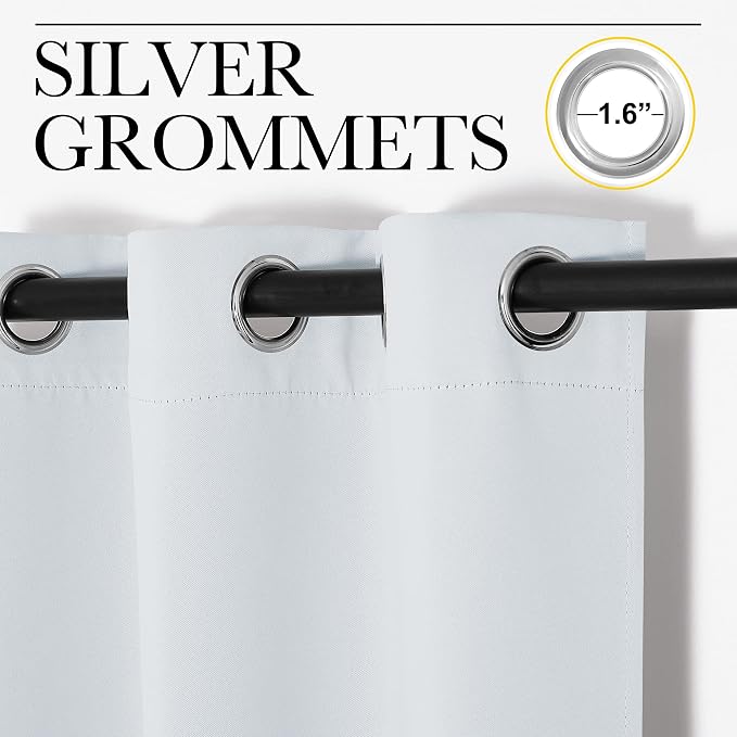 NICETOWN Closet Curtain for Bedroom Privacy, Faux Folding Accordion Doors - Image 3
