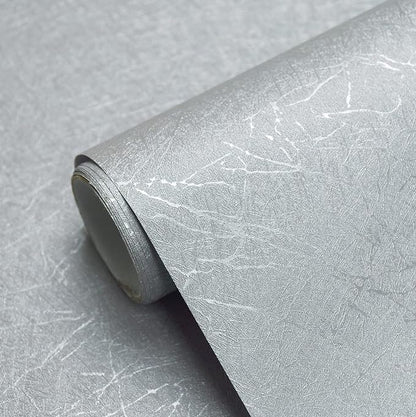 Cohoo Home Gray Peel and Stick Wallpaper Grey Silk Contact Paper by CohooHome