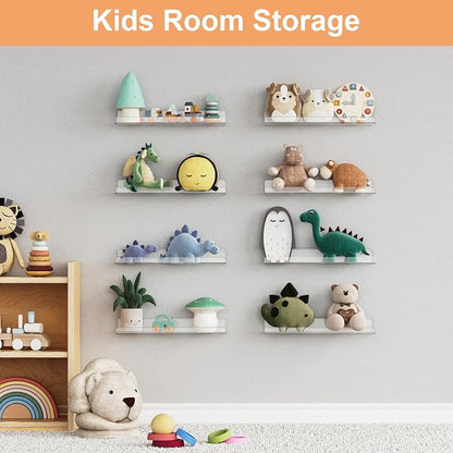 upsimples 16 Pack Acrylic Shelves - Image 8