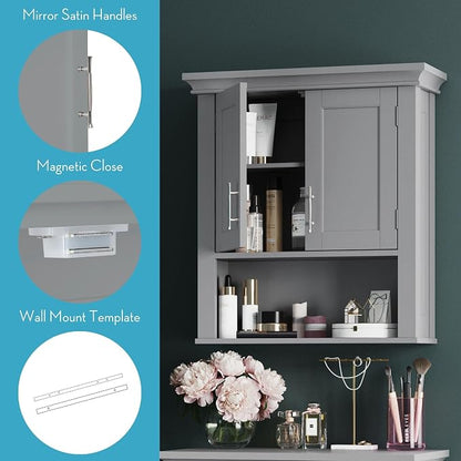 RiverRidge Somerset Two-Door Bathroom Storage, Set 1 - Image 6