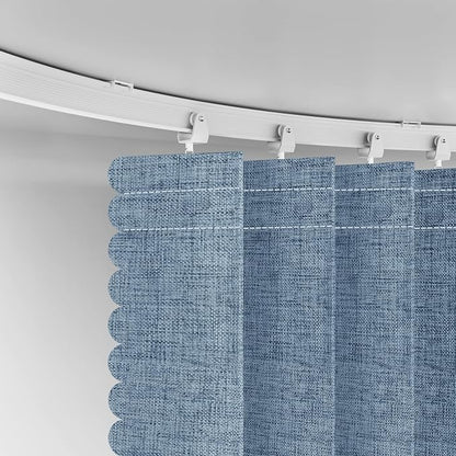 Room Divider Curtain Sets with Flexible Ceiling Track, Privacy Soundproof - Image 5