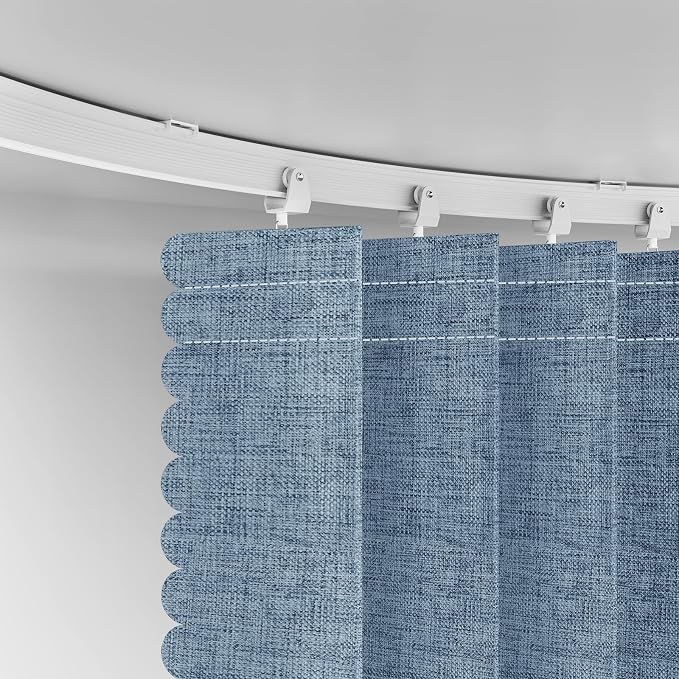 Room Divider Curtain Sets with Flexible Ceiling Track, Privacy Soundproof - Image 5