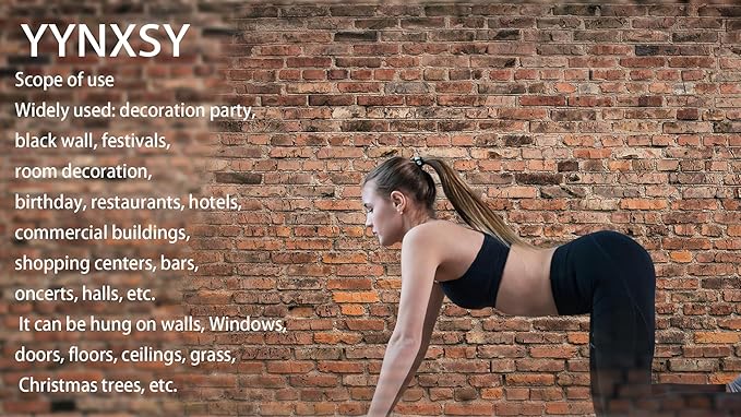 YYNXSY 6X4FT Large Fabric Brick Background - Image 3