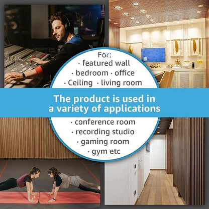 Art3d 2-Pack 48" x 24" Acoustic Wood Panels - Image 9