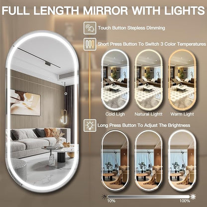 FENNIO 71" x 32" Large Wall Mounted Mirror - Image 2