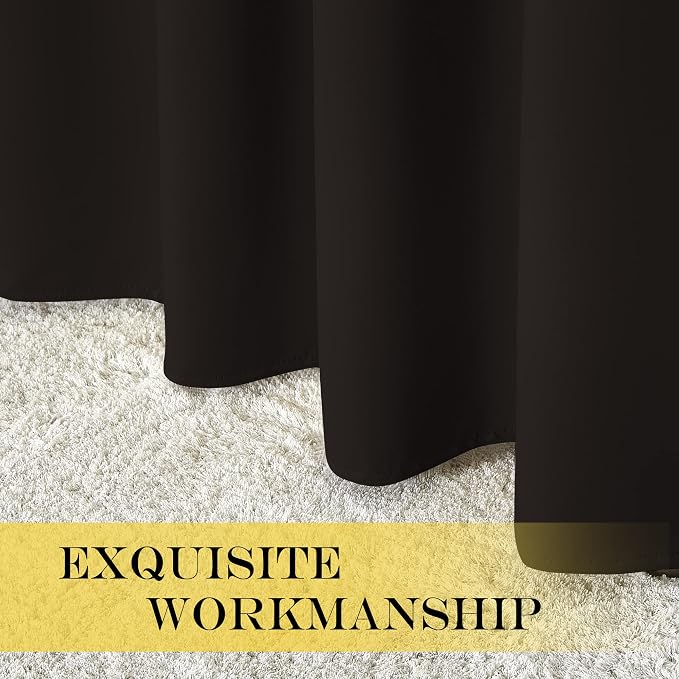 NICETOWN Blackout Window Curtain 90 inch Length - Image 5