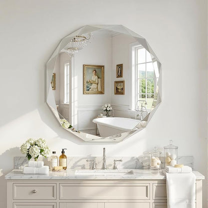 Suidia Bathroom Mirror, Frameless Bathroom Mirror by SuidiaMirror