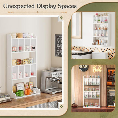 Keebofly Perfume Organizer Wall Mount & Large Cologne Display Case - Image 7